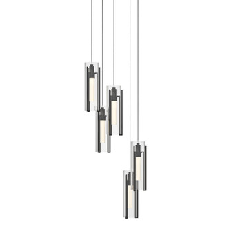 Exos Glass 5-Light Pendant (65|131124-SKT-LONG-89-ZM0065)