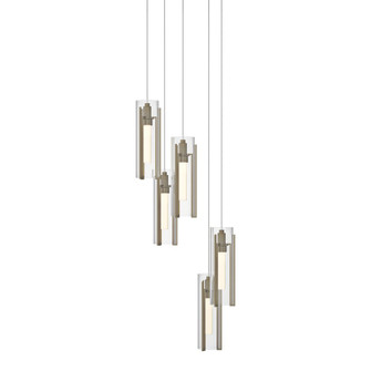 Exos Glass 5-Light Pendant (65|131124-SKT-LONG-84-ZM0065)