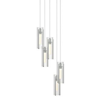 Exos Glass 5-Light Pendant (65|131124-SKT-LONG-82-ZM0065)