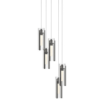 Exos Glass 5-Light Pendant (65|131124-SKT-LONG-20-ZM0065)
