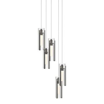 Exos Glass 5-Light Pendant (65|131124-SKT-LONG-07-ZM0065)