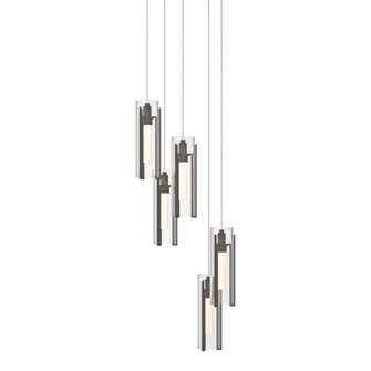 Exos Glass 5-Light Pendant (65|131124-SKT-LONG-05-ZM0065)