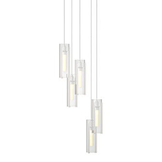 Exos Glass 5-Light Pendant (65|131124-SKT-LONG-02-ZM0065)