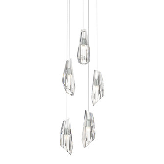 Luma 5-Light Pendant (65|131121-SKT-LONG-82-CR)