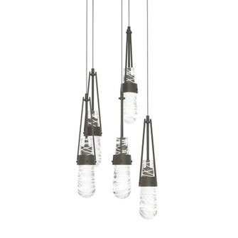 Link 5-Light Blown Glass Pendant (65|131120-SKT-LONG-07-YJ0434)