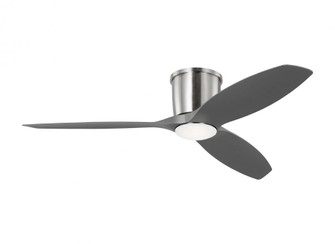 Titus 52 Inch Indoor/Outdoor Integrated LED Dimmable Hugger Ceiling Fan (38|3TTHR52BSD)