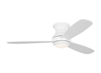Orbis 52 Inch Indoor/Outdoor Integrated LED Dimmable Hugger Ceiling Fan (38|3OBSHR52RZWD)