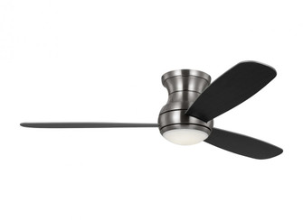 Orbis 52 Inch Indoor/Outdoor Integrated LED Dimmable Hugger Ceiling Fan (38|3OBSHR52BSD)