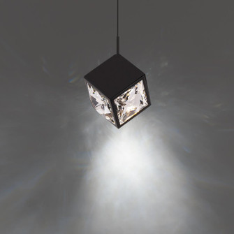 ICE CUBE 8IN MINI PENDANT 3500K (16|PD-29308-BK)