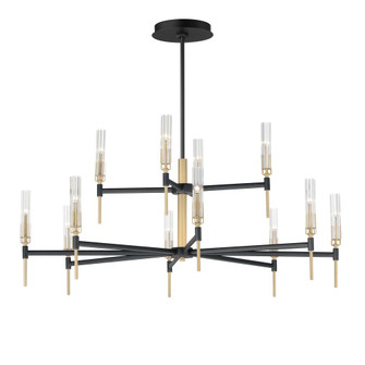 Flambeau-Chandelier (19|16129CLBKAB)