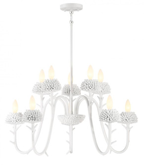 North Fork by Robin Baron - 10 Light, Two Tier Chandelier (10|5907-655)