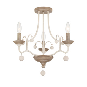 Colonial Charm - 3 Light Semi Flush (10|2662-717)