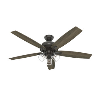 Hunter 60 inch Dondra Noble Bronze Ceiling Fan with LED Light Kit and Pull Chain (4797|52349)