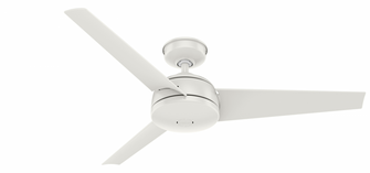 Hunter 52 inch Trimaran Fresh White WeatherMax Indoor / Outdoor Ceiling Fan and Wall Control (4797|59610)