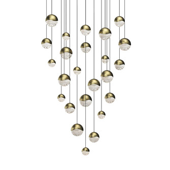 24-Light Round Assorted LED Pendant (107|2918.14-AST)