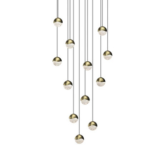 12-Light Round Small LED Pendant (107|2917.14-SML)