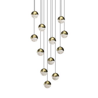 12-Light Round Medium LED Pendant (107|2917.14-MED)