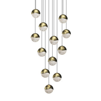 12-Light Round Large LED Pendant (107|2917.14-LRG)