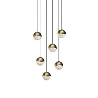 6-Light Round Small LED Pendant (107|2915.14-SML)