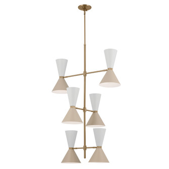 Foyer Chandelier 12Lt (10687|52568CPZGRG)