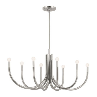 Oval Chandelier 8Lt (10687|52553PN)
