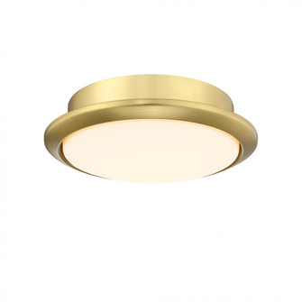 Wrap Custom Ceiling Fan Color Temperature (CCT) Select LED Light Kit - Brushed Satin Brass (90|LK8530BS)