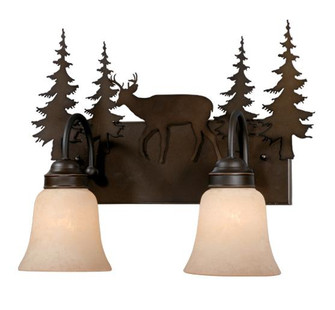 Bryce 2L Deer Vanity Burnished Bronze (51|VL55402BBZ)