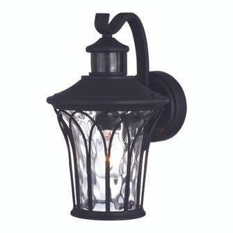 Abigail Dualux 7.5-in. Outdoor Motion Sensor Wall Light Textured Black (51|T0594)