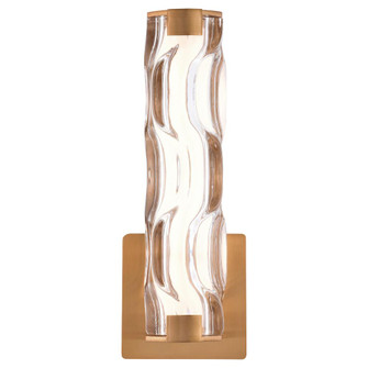 Marseille 13 in. H LED Wall Light Natural Brass (51|W0358)