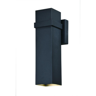 Lavage 4-in LED Outdoor Wall Light Textured Black (51|T0398)