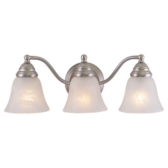 Standford 3 Light Brushed Nickel Bathroom Vanity Fixture (51|VL35123BN)