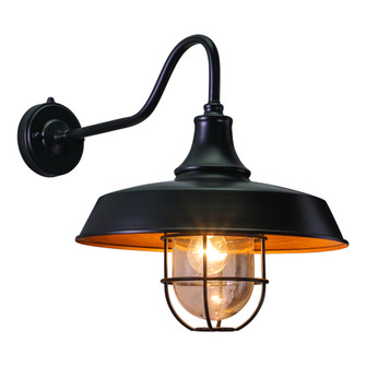 VAXCEL Dorado 16.75 in. H 1-Light Dark Bronze and Light Gold Dusk to Dawn Sensor Farmhouse Outdoor W (51|T0571)