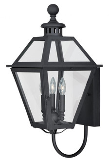 Nottingham 12-in Outdoor Wall Light Textured Black (51|T0080)