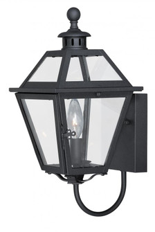 Nottingham 7-in Outdoor Wall Light Textured Black (51|T0078)