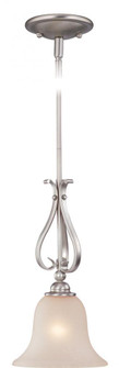 Monrovia 8.75-in Mini Pendant Brushed Nickel (51|PD35491BN)