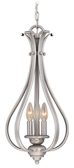 Monrovia 11.25-in Pendant Brushed Nickel (51|PD35459BN)