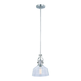 Beloit Satin Nickel Farmhouse Mini Pendant Ceiling Light Clear Glass (51|P0272)