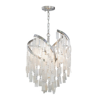 Isabel 16-in 4 Light Pendant Satin Nickel (51|P0364)