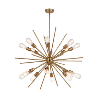 Estelle 36 in. 16 Light Pendant Natural Brass (51|P0344)