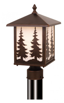 Yosemite 8-in Tree Outdoor Post Light Burnished Bronze (51|OP33485BBZ)