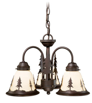 Yosemite 3L LED Tree Fan Kit or Chandelier (Dual Mount) Burnished Bronze (51|LK55516BBZ-C)