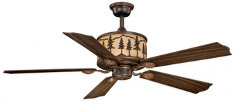 Yosemite 56-in LED Tree Ceiling Fan Burnished Bronze (51|F0011)