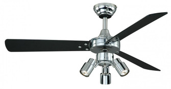 Cyrus 42-in LED Ceiling Fan Chrome (51|F0003)