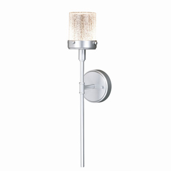 VAXCEL Levanto 21.5 in. H 1-Light Painted Satin Nickel Outdoor Wall Sconce made of Durable Steel, Cl (51|T0392)