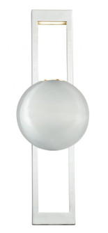 Aline 6-in LED Wall Light Polished Nickel (51|W0065)