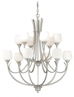 Grafton 12L Chandelier Satin Nickel (51|H0129)