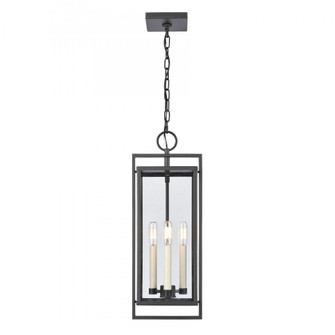 Gladwyn 22.75'' High 3-Light Outdoor Hanging Light - Matte Black (91|90004/3)