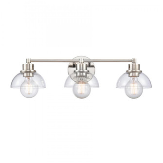 Julian 24'' Wide 3-Light Vanity Light - Polished Nickel (91|89922/3)