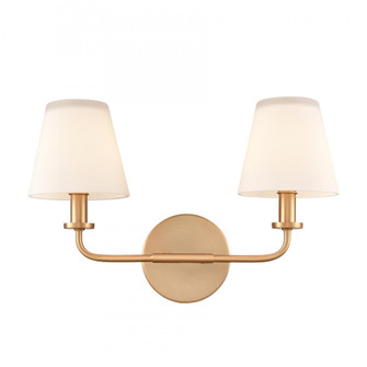 Hoyle 16'' Wide 2-Light Vanity Light - Brushed Gold (91|89801/2)