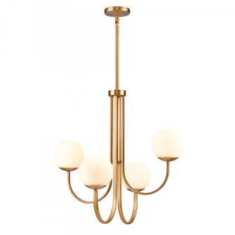 Caroline 26'' Wide 4-Light Chandelier - Brushed Gold (91|89677/4)